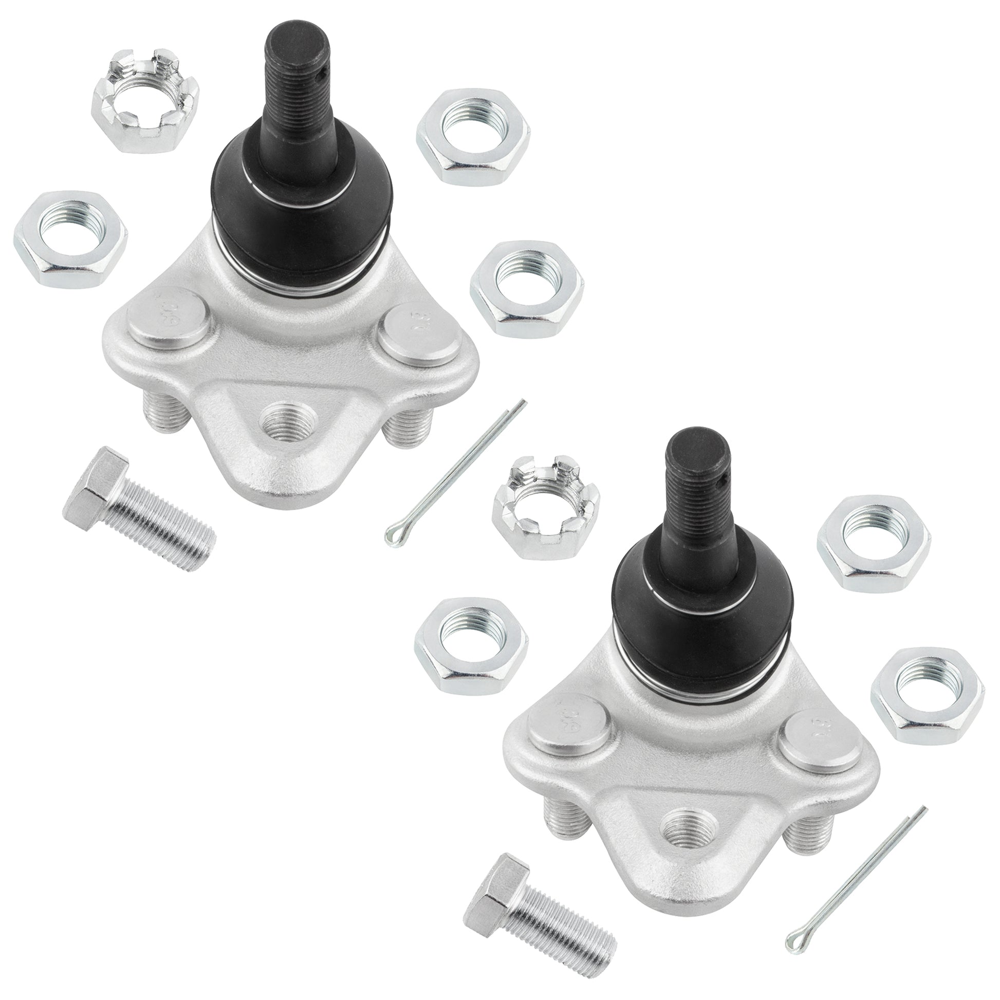 BOXI (Set of 4) Front Lower Ball Joints Outer Tie Rod Ends Fits for Chevrolet Prizm 1998-2002 — product photo 3