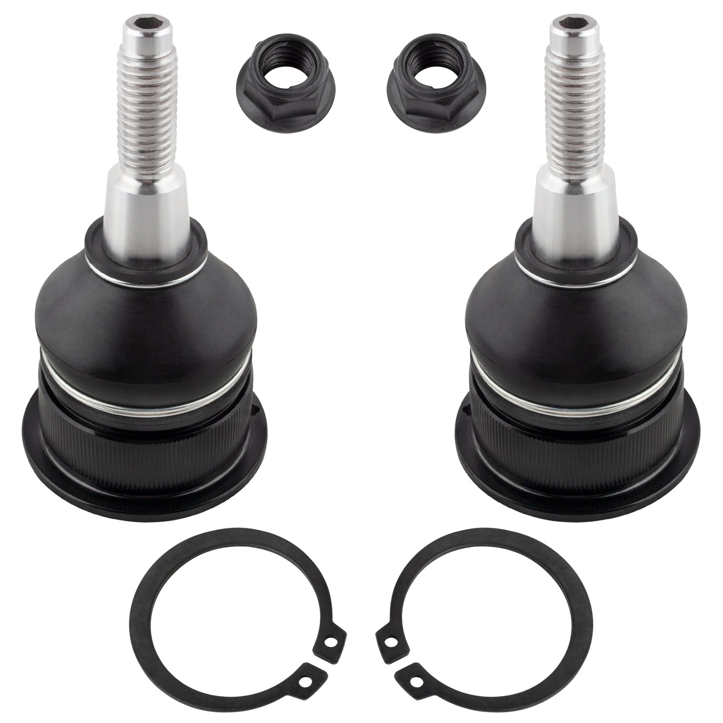 BOXI (Set of 4) Front Suspension Upper & Lower Ball Joints Kit Fits for Chevrolet Silverado 2500 — product photo 2