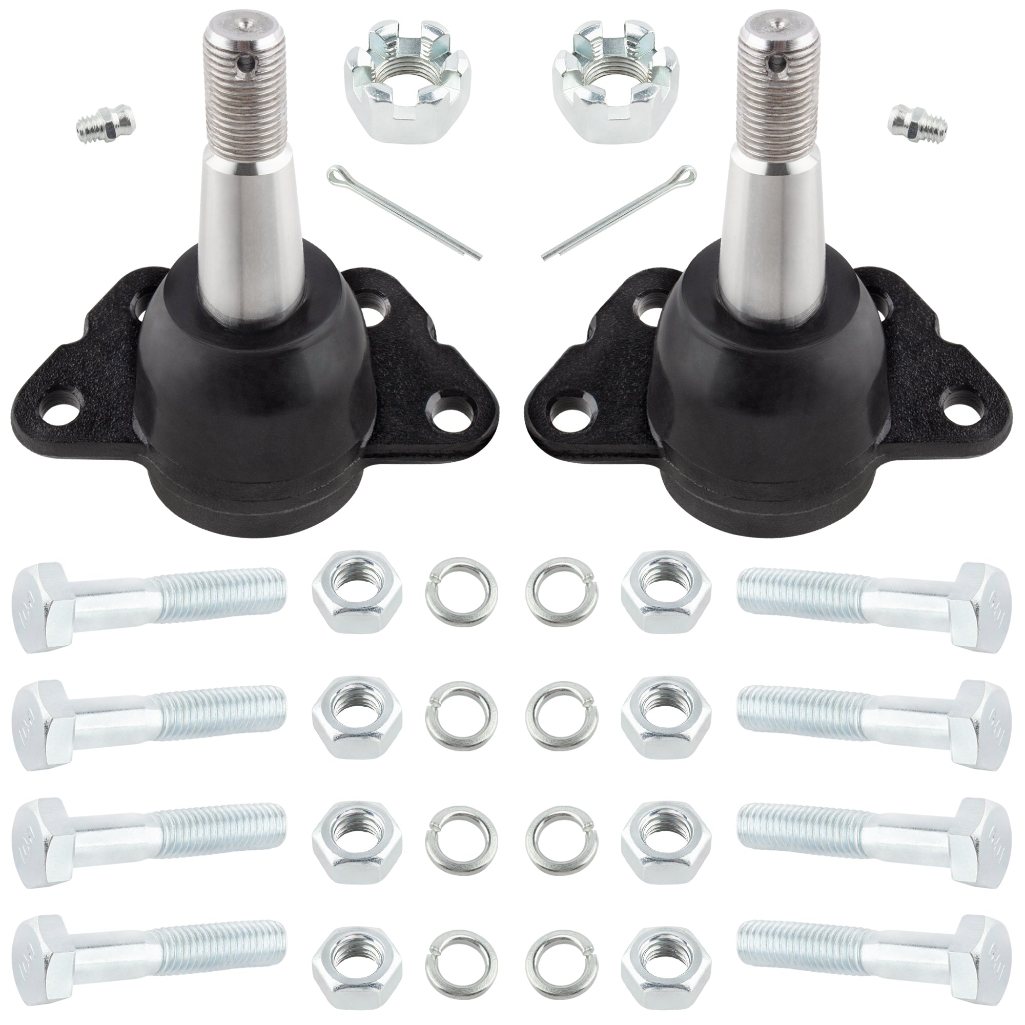 BOXI (set of 2) Front Upper Suspension Ball Joints Fits for Chevrolet C1500 C2500 K2500 Suburban