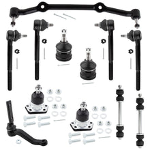 BOXI 12pcs Front Tie Rods Ball Joints Sway Bars Idler Arm Fits for Chevrolet Blazer 1996-2005 S10