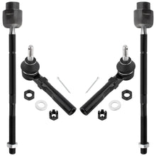 BOXI (Set of 4) Front Inner & Outer Tie Rod Ends Fits for Chevrolet Malibu 1997-2003 Classic