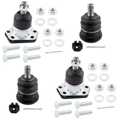 BOXI 4pcs K6141 K5208 Front Upper Lower Ball Joints Fit for Buick LeSabre for Oldsmobile 98