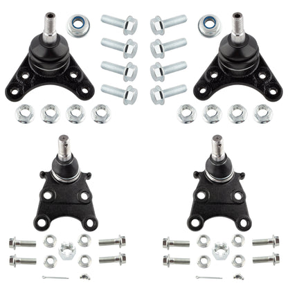 BOXI 4pc Front Suspension Ball Joints Fit for Chevrolet Colorado for GMC Canyon 2004-2012