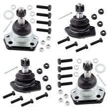 BOXI (Set of 4) Front Upper & Lower Ball Joints Fits for Chevrolet Blazer 1987-1996 S10 Blazer
