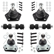 BOXI 6pcs Front Upper Lower Ball Joints Sway Bars for Chevrolet Blazer 1997-2005 S10 for GMC Sonoma