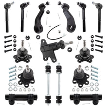BOXI 15pcs Front Tie Rods Ball Joints Sway Bars Kit Fit for Chevrolet for GMC K1500 K2500 1993-1995