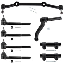 BOXI (Set of 8) Front Inner Outer Tie Rod Ends Center Link Idler Arm Kit Fits for Chevrolet Blazer