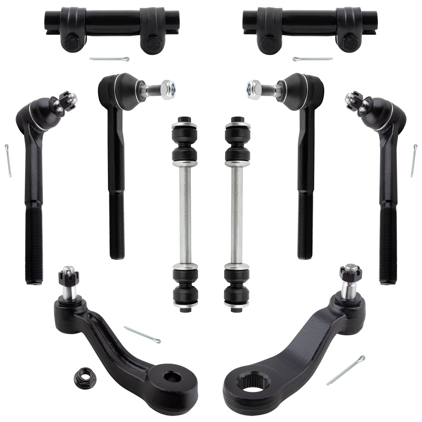 BOXI 10pc Complete Front Suspension Kit Fits for Chevrolet Blazer 1993-1994