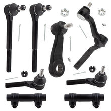 BOXI 8pcs Front Inner Outer Tie Rods Pitman Arm Idler Arm Kit Fits for Chevrolet Blazer for GMC