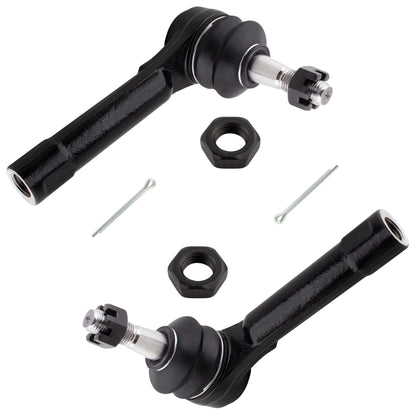 BOXI 6pcs Front Inner Outer Tie Rod Idler Arm Pitman Arm 4 Groove Fits for Cadillac Escalade — product photo 2