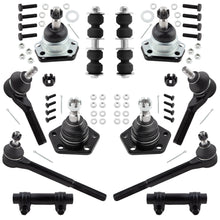 BOXI 12pcs Front Tie Rods Ball Joints Sway Bars Kit Fits for Chevrolet Blazer for GMC Jimmy
