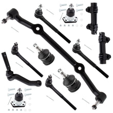 BOXI 12pcs Front Inner Outer Tie Rods Ball Joints Idler Arm Fits for Chevrolet S10 1982-1995