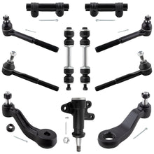 BOXI 11pcs Front Tie Rods Pitman Idler Arm Sway Bar Kit Fits for Chevrolet C1500 C1500