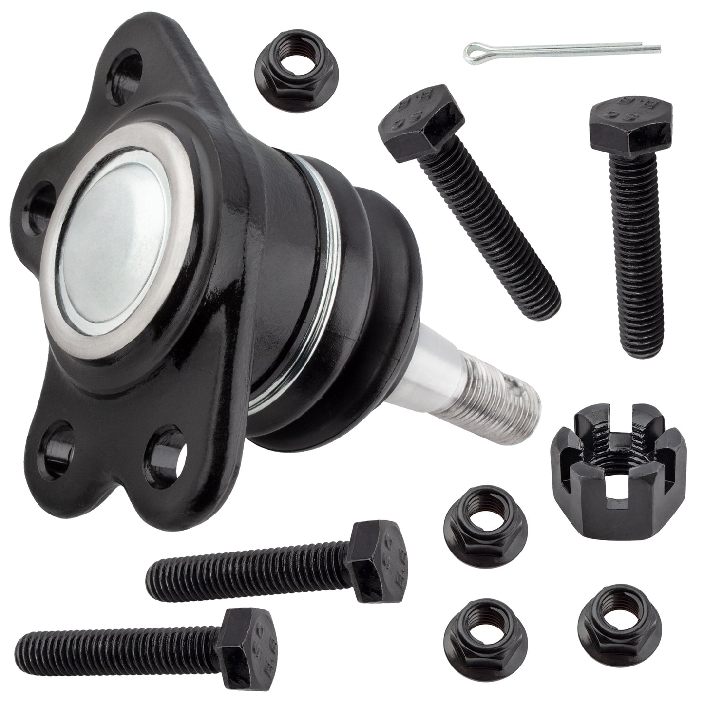 BOXI 12pc Front Upper Lower Ball Joints + Tie Rod + Sway Bar Kit Fits for Chevrolet for GMC K1500 — product photo 7
