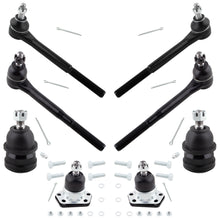 BOXI 8pcs Front Tie Rod Ends Ball Joints Kit Fits for Buick Regal for Chevrolet El Camino for GMC