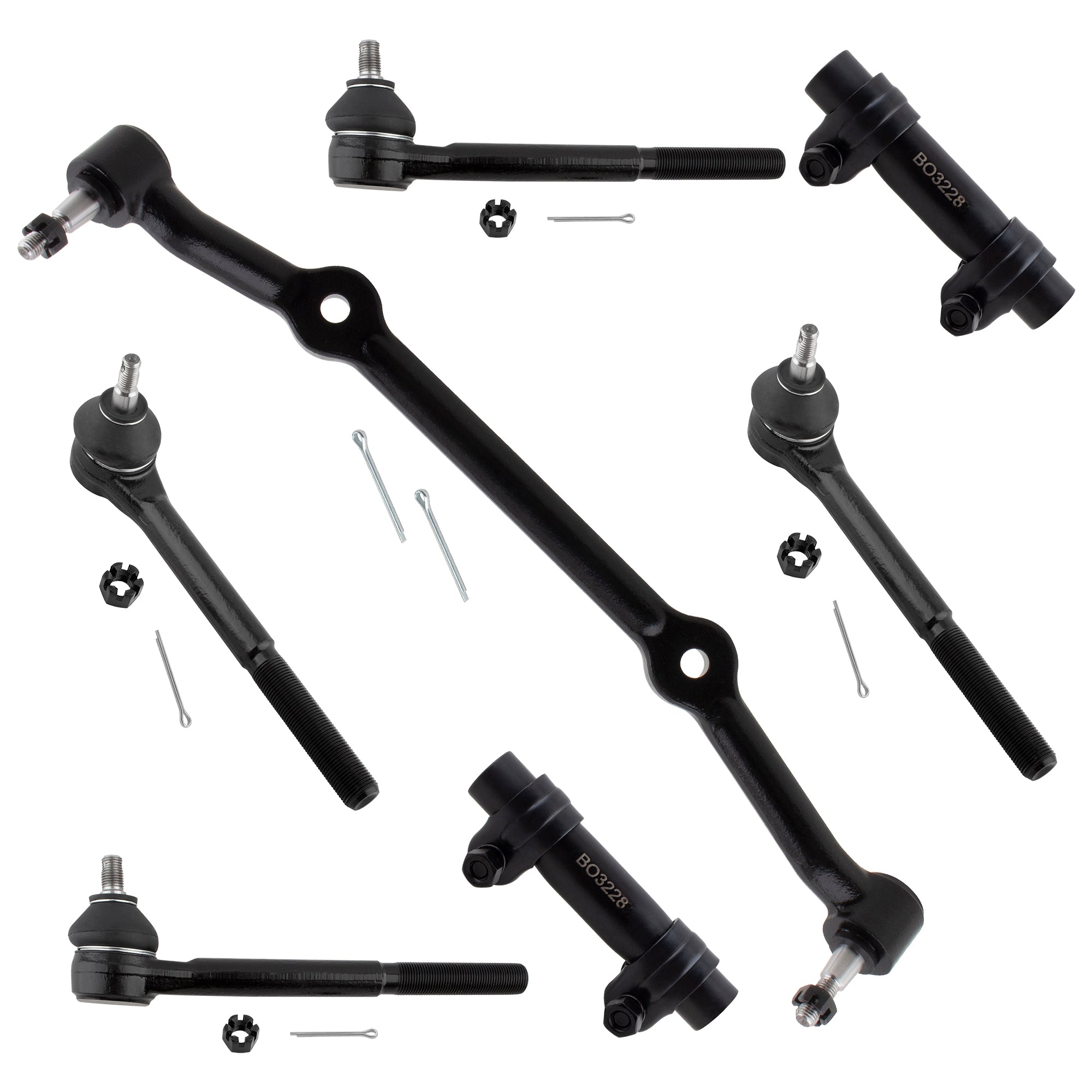 BOXI 7pc Complete Front Suspension Kit Fits for Chevrolet Blazer 1996-2005