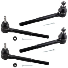 BOXI 4pc Front Inner + Outer Tie Rod Ends Fit for Chevrolet Camaro 1982-1992