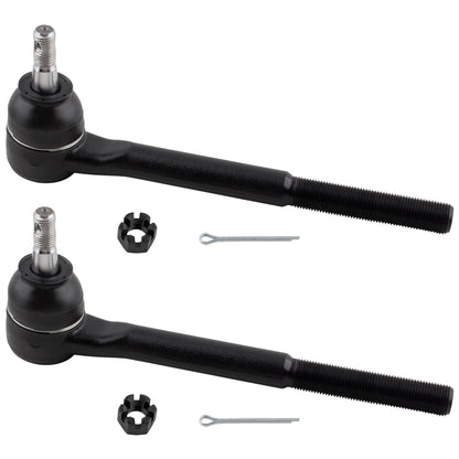 BOXI 4pc Front Inner + Outer Tie Rod Ends Fit for Chevrolet Camaro 1982-1992 — product photo 2
