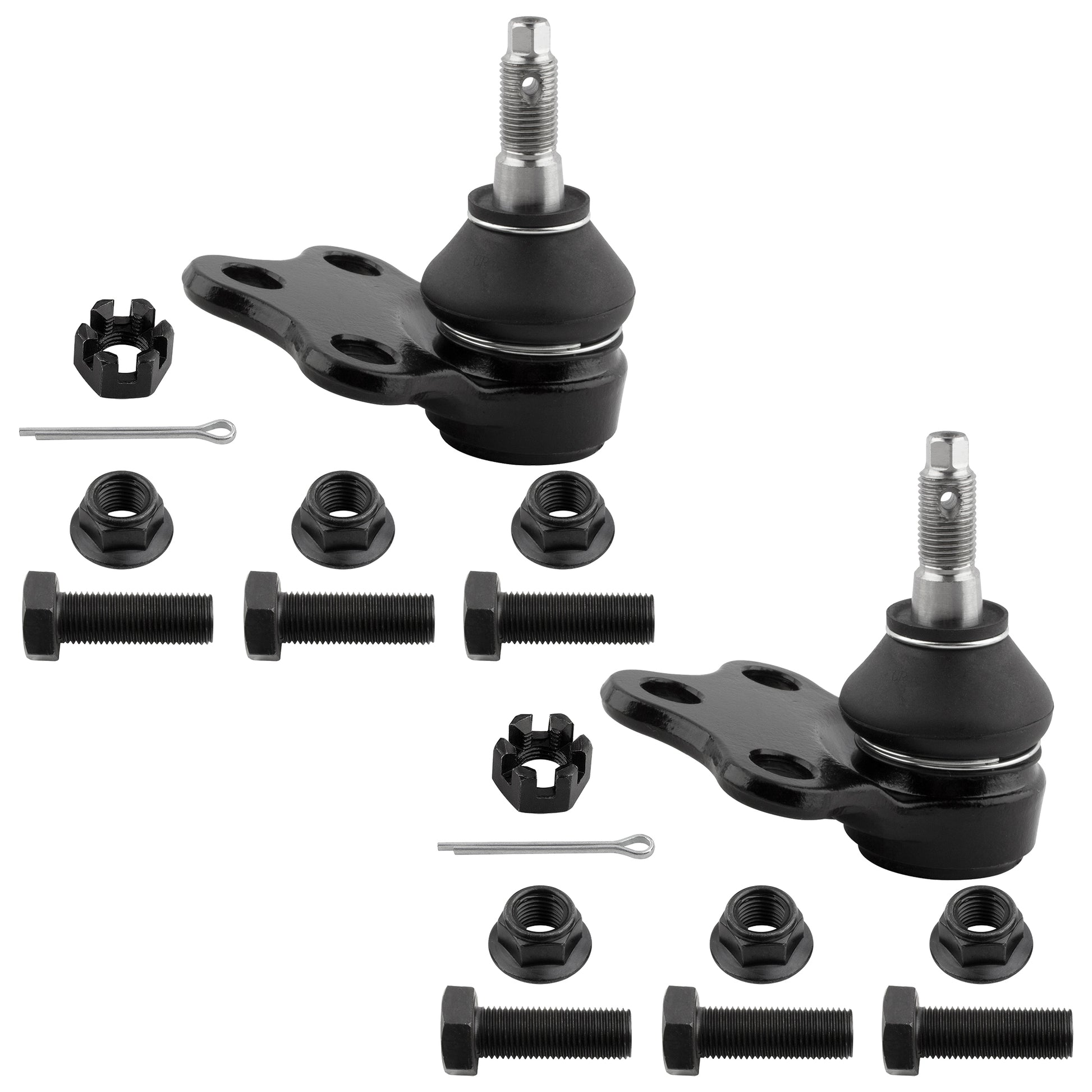 BOXI 8pcs Front Lower Ball Joints Inner Outer Tie Rods Sway Bars Kit Fits for Chevrolet Cavalier — product photo 4