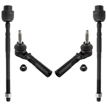 BOXI (Set of 4) Front Inner & Outer Tie Rod Ends Fits for Chevrolet Cavalier 1995-2005