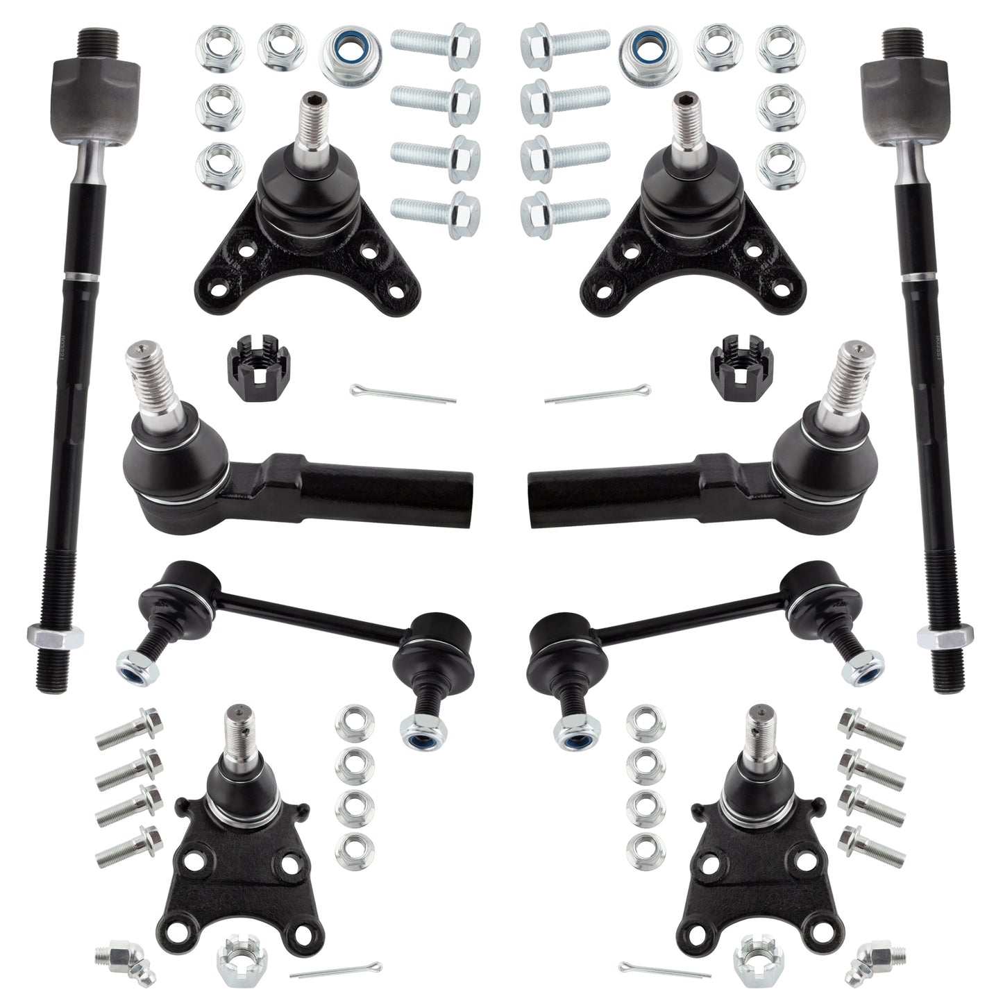 BOXI 10pc Front Suspension Kit Fits for Chevrolet Colorado for GMC Canyon 2004-2006