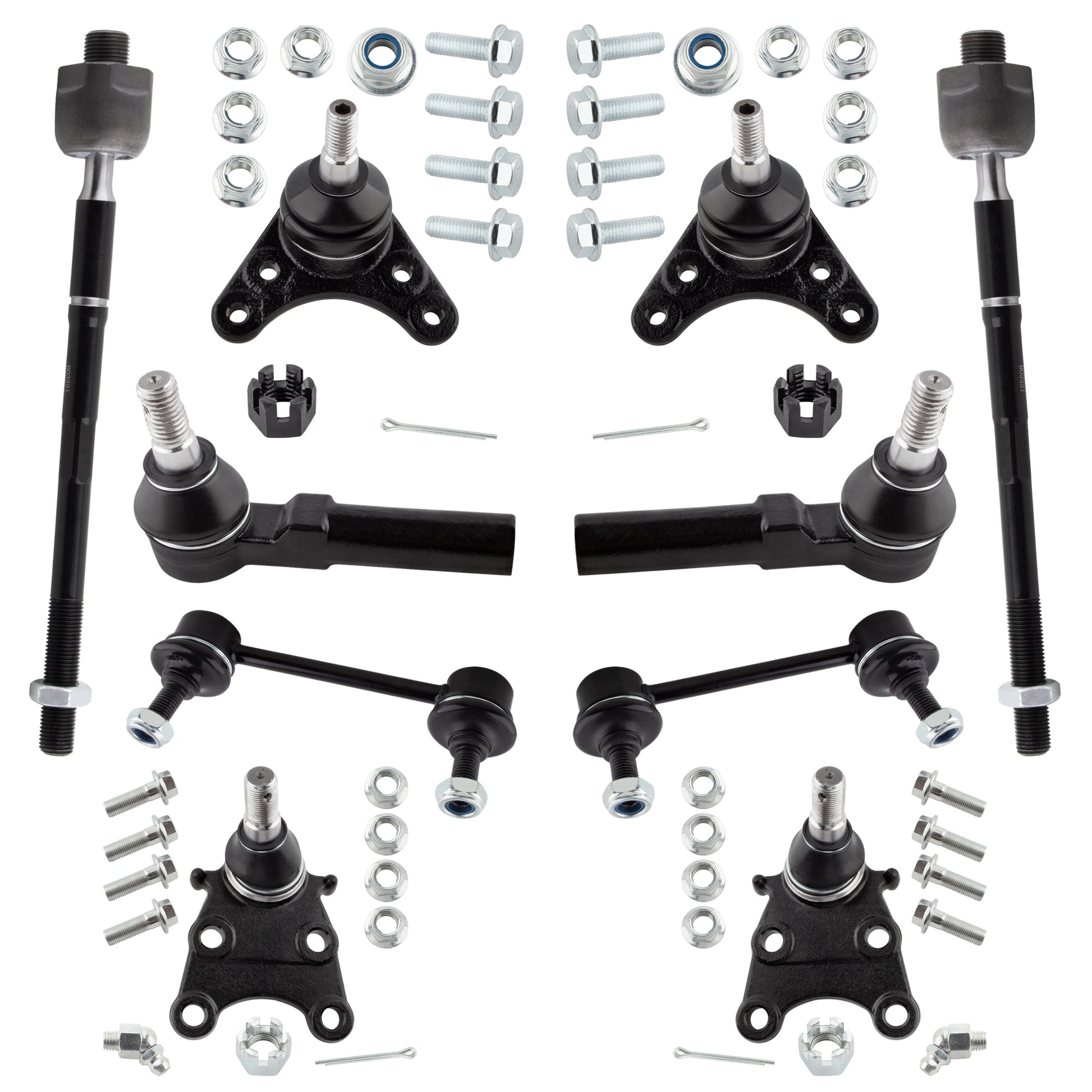 BOXI 10pc Front Suspension Kit Fits for Chevrolet Colorado for GMC Canyon 2004-2006