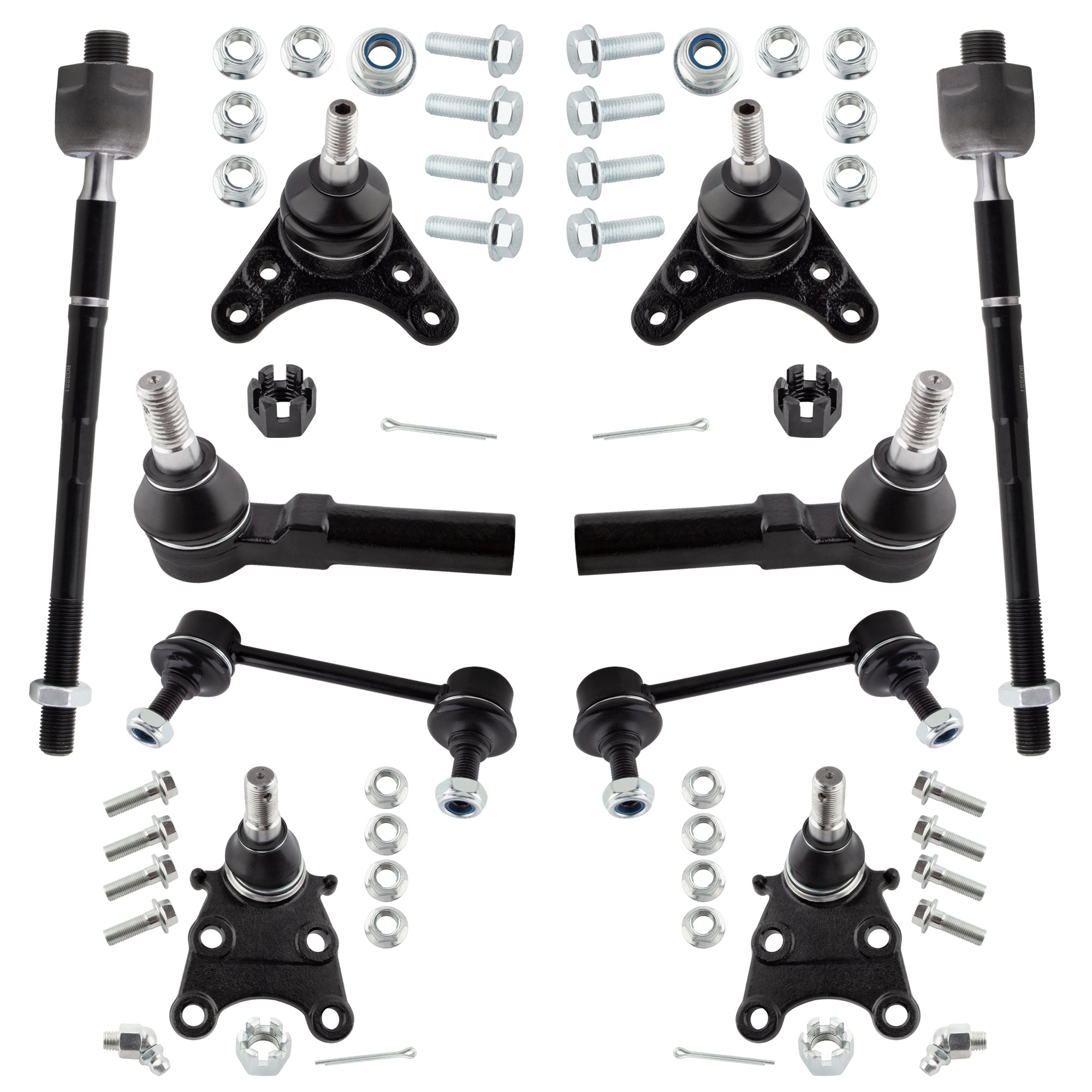 BOXI 10pc Front Suspension Kit Fits for Chevrolet Colorado for GMC Canyon 2004-2006