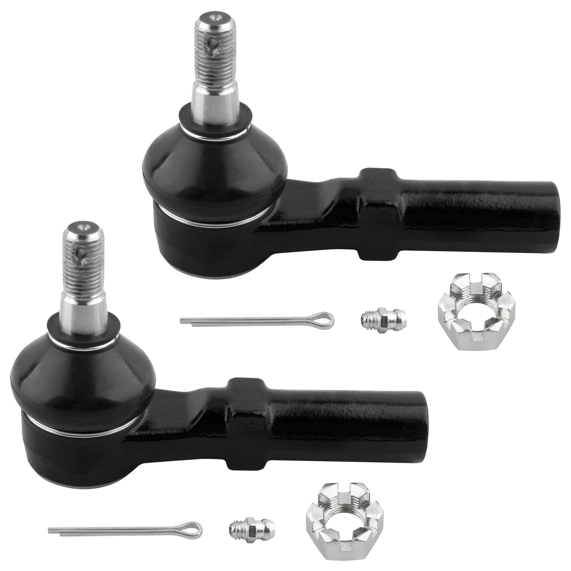 BOXI 2pcs Front Outer Tie Rods Fit for Chrysler Aspen 2007 2008 2009