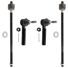 BOXI Inner Tie Rod End Outer Tie Rod End 2004 2005 2006 2007 2008 for Chrysler Pacifica 4pcs
