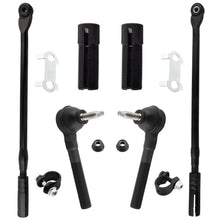 BOXI (Set of 6) Front Inner & Outer Tie Rod End Links + Adjustment Sleeves Fit for Chrysler 300M