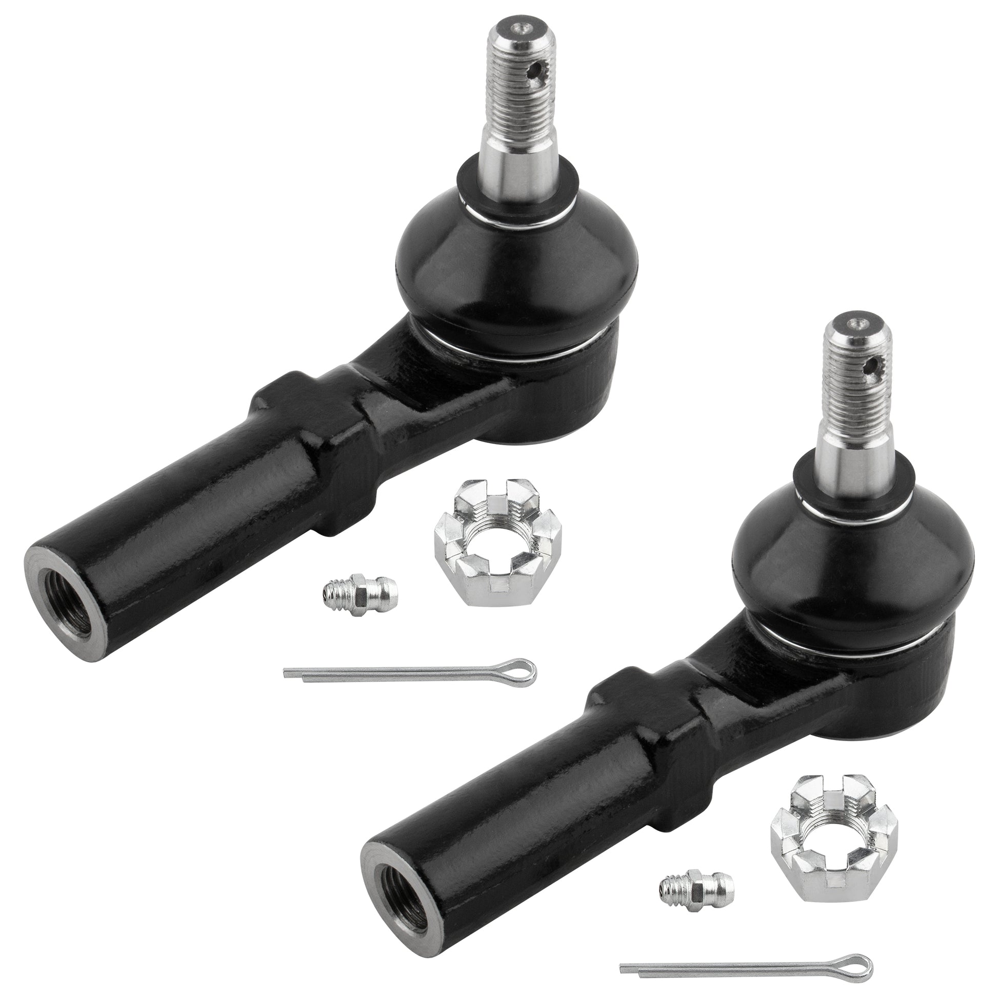 BOXI (Set of 4) Front Inner & Outer Tie Rods Driver & Passenger Fit for Chrysler Aspen 2007 2008 — product photo 2