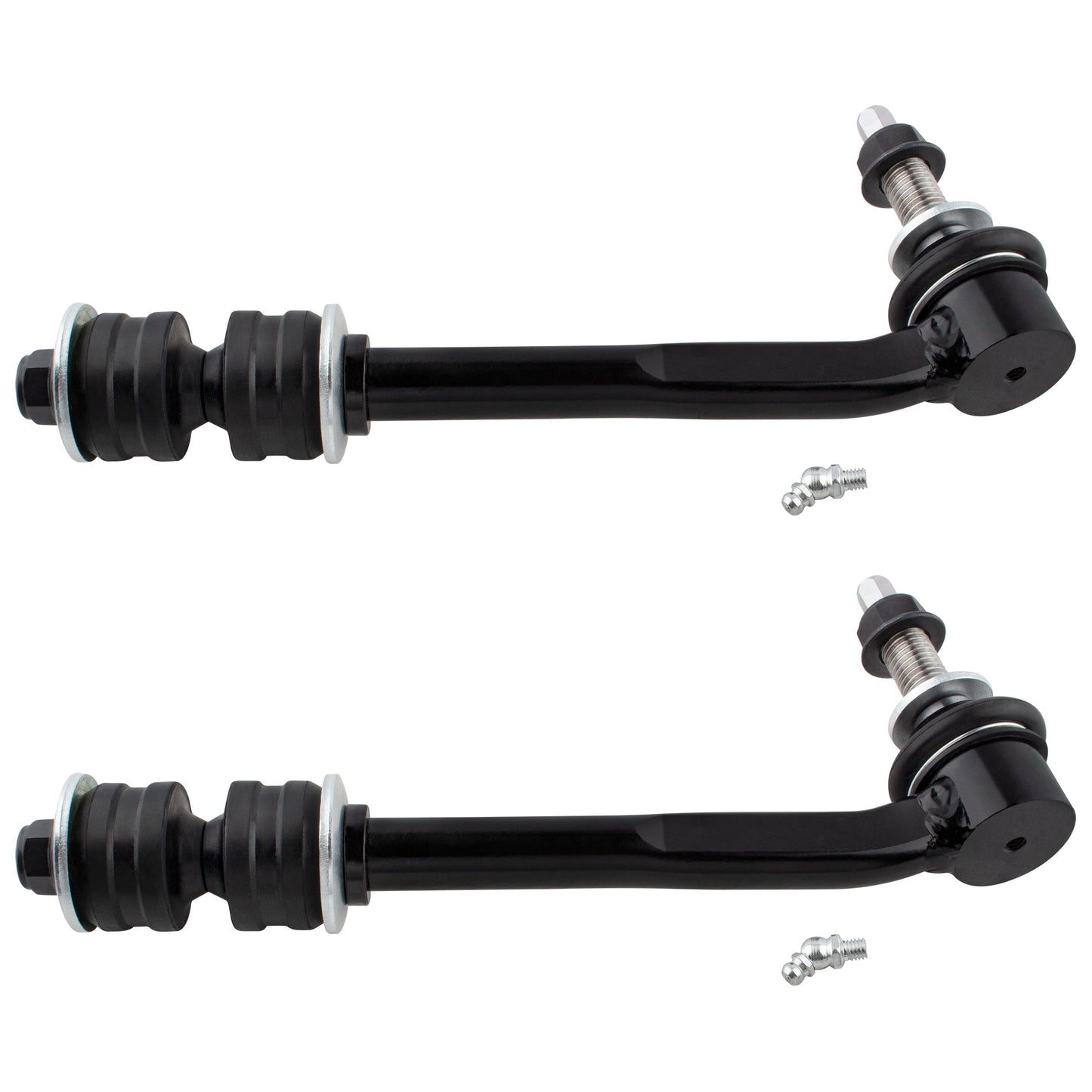BOXI (Set of 6) Front Inner & Outer Tie Rods + Sway Bar End Links Fit for Chrysler Aspen 2007 2008 — product photo 2