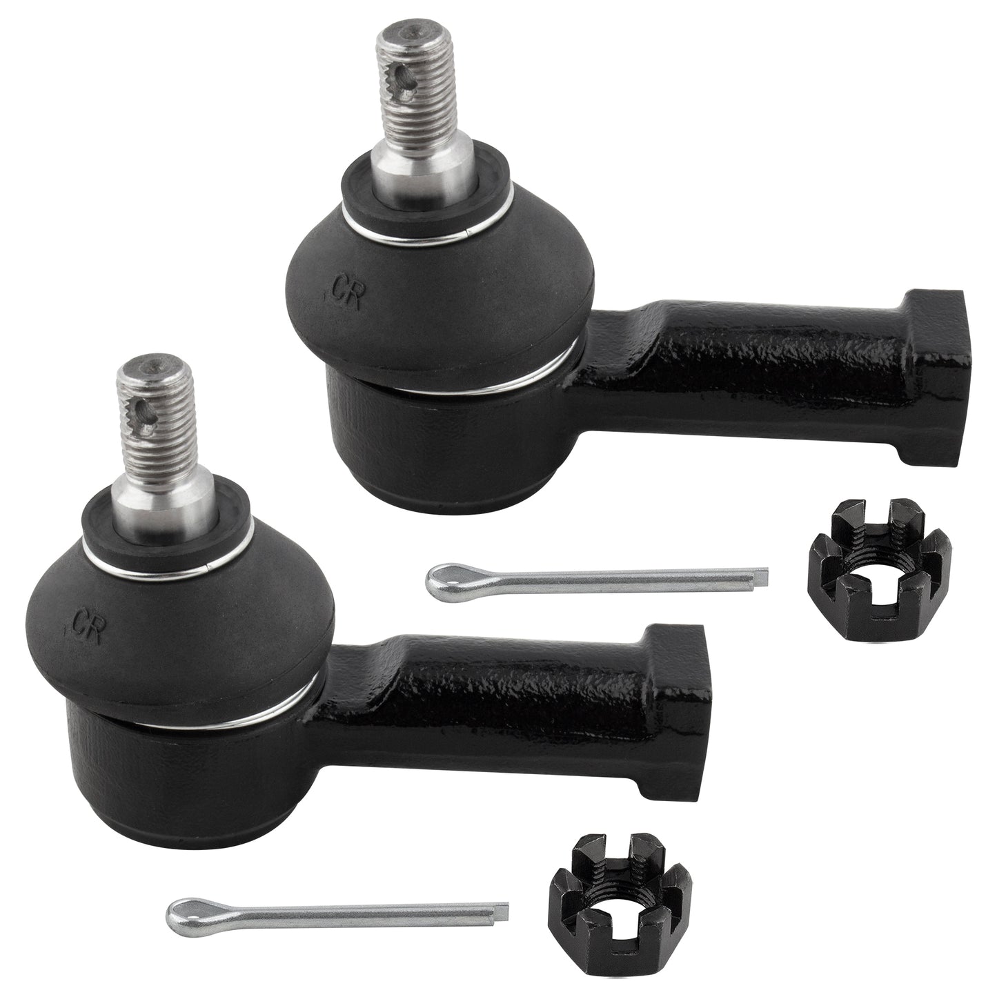 BOXI (Set of 2) Front Outer Tie Rod End Links Driver and Passenger Side Fit for Chrysler Sebring