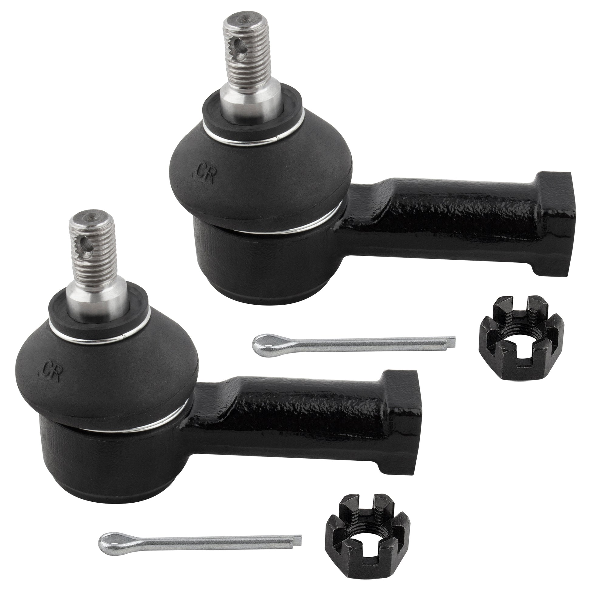 BOXI (Set of 2) Front Outer Tie Rod End Links Driver and Passenger Side Fit for Chrysler Sebring