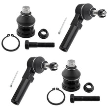 BOXI (Set of 4) Front Lower Ball Joints and Outer Tie Rod Ends Fit for Chrysler Pt Cruiser 2001