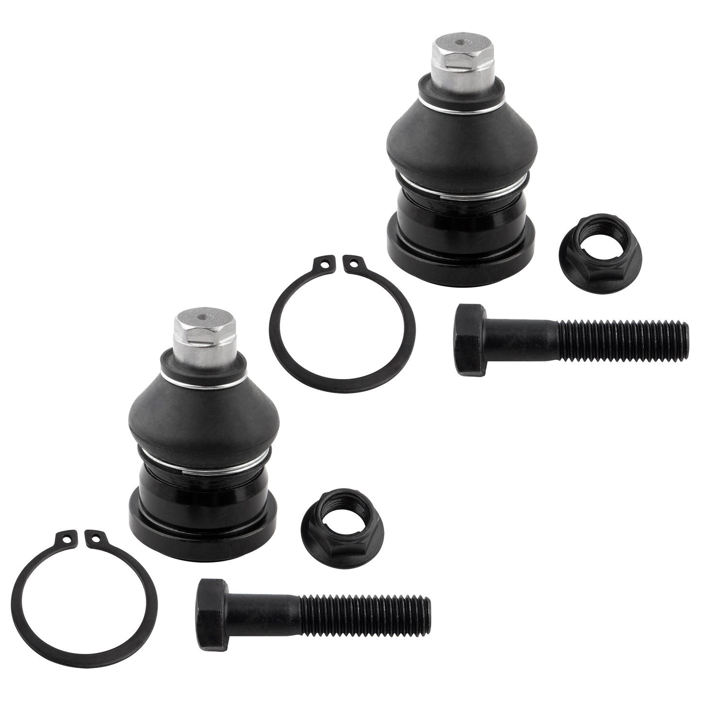 BOXI (Set of 4) Front Lower Ball Joints and Outer Tie Rod Ends Fit for Chrysler Pt Cruiser 2001 — product photo 3