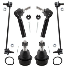 BOXI 6pcs Front Outer Tie Rods Sway Bars Lower Ball Joints Fit for Chrysler 200 2011 2012 2013 2014