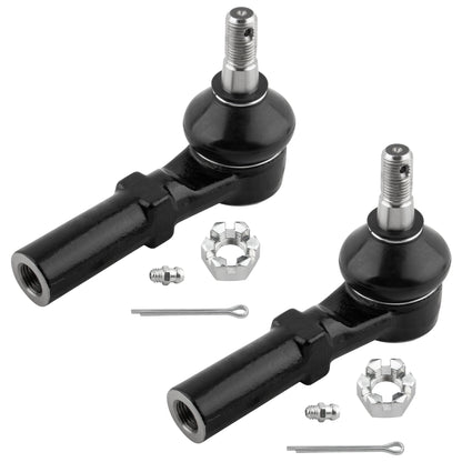 BOXI 4pc Front Lower Ball Joints + Outer Tie Rods Fit for Chrysler Aspen 2007-2009 — product photo 2