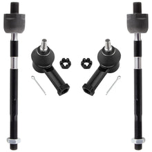 BOXI (Set of 4) Front Inner Outer Tie Rod Ends Fit for Chrysler Sebring 1995-2000 for Dodge Avenger