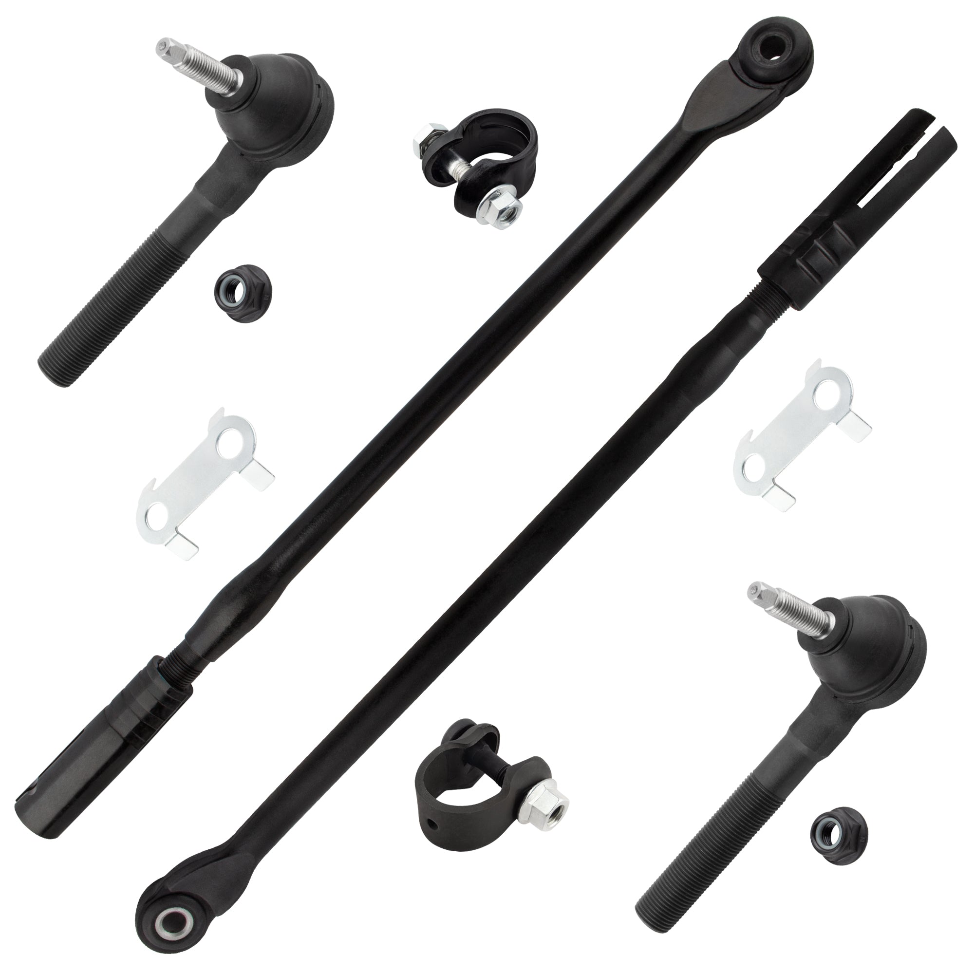 BOXI 4pc Front Inner & Outer Tie Rods Kit Fits for Chrysler 300M 1999-2004