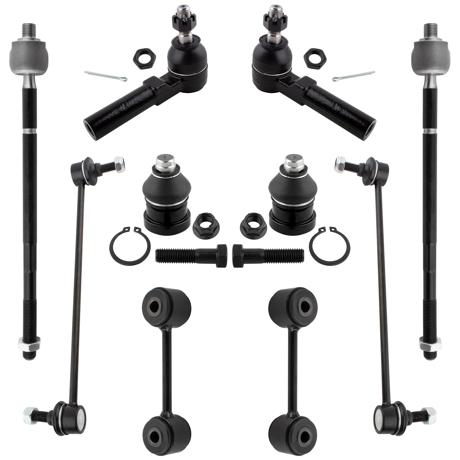 BOXI 10pc Front Suspension Kit Fit for Dodge Caravan