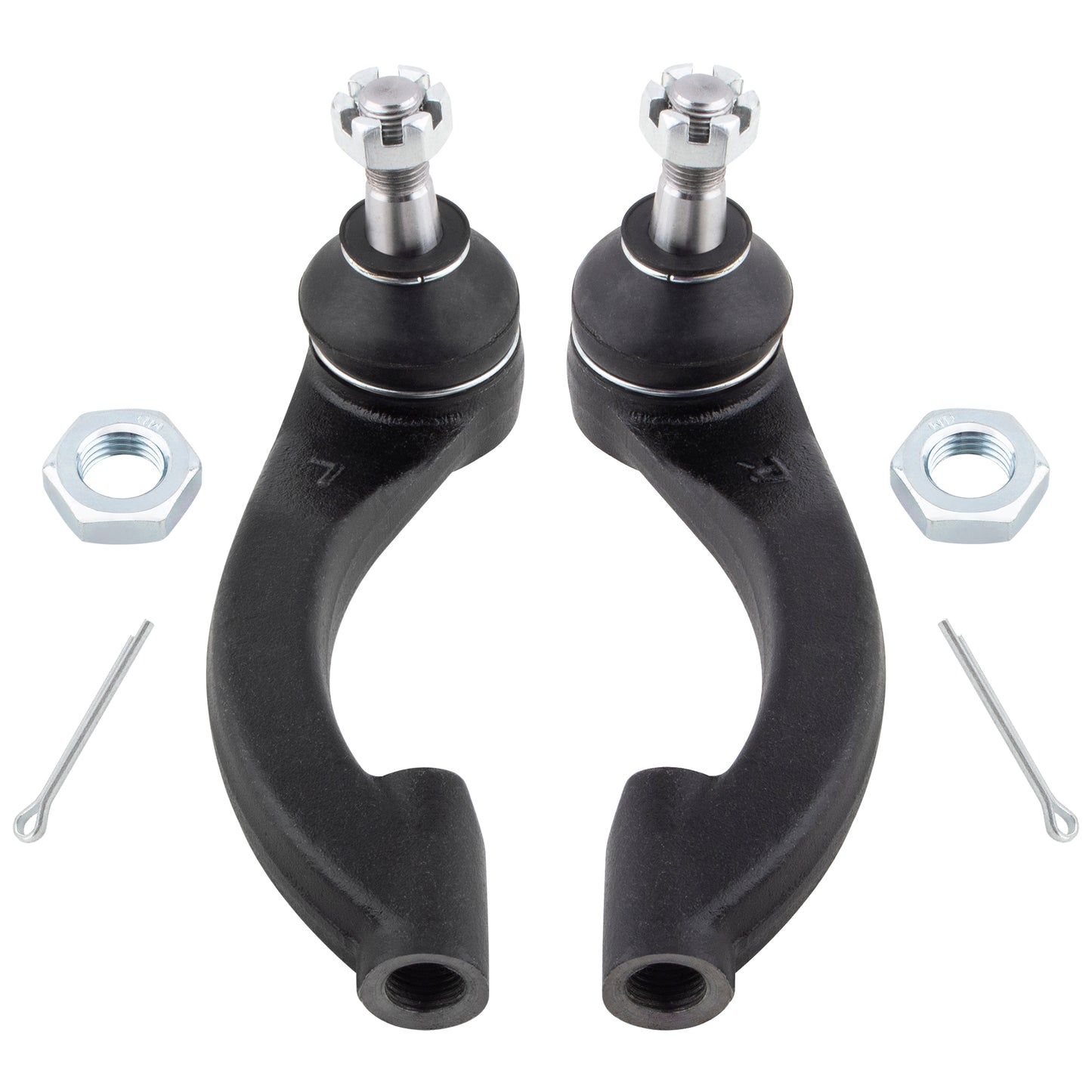 BOXI 2pcs Front Driver Passenger Side Outer Tie Rod End Links Fits for Chrysler Cirrus 1995-2000