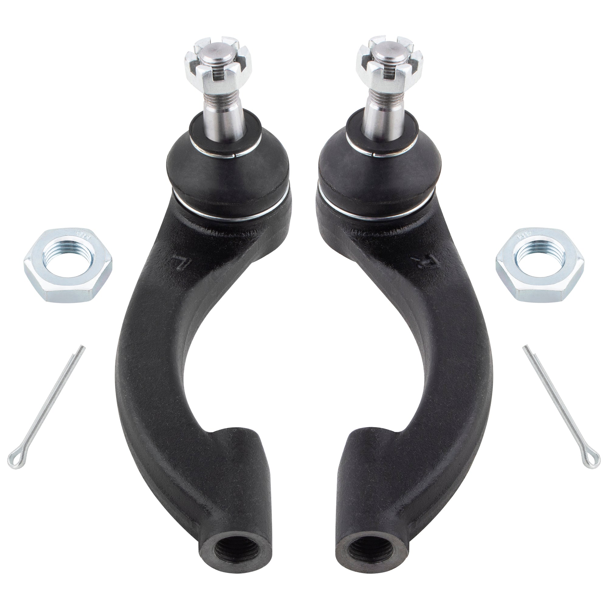 BOXI 2pcs Front Driver Passenger Side Outer Tie Rod End Links Fits for Chrysler Cirrus 1995-2000