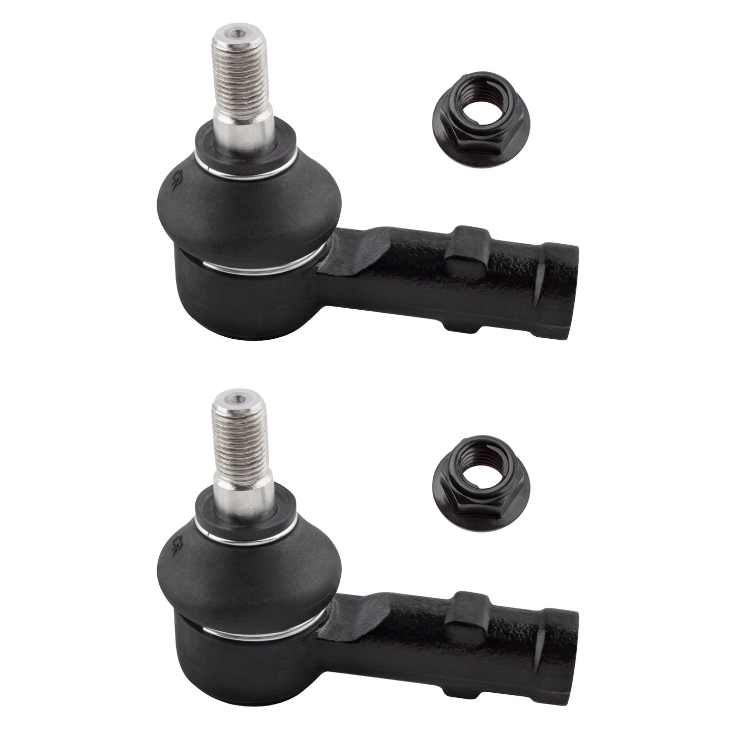 BOXI (Set of 4) 2x Front Stabilizer Sway Bar End Links + 2x Front Outer Tie Rod End Links — product photo 3