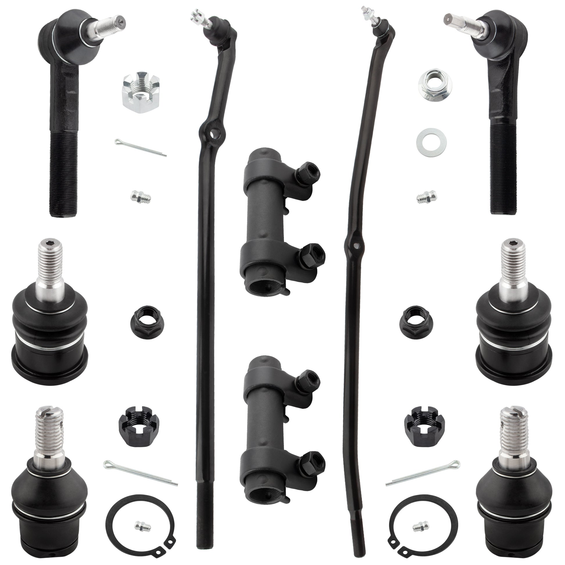 BOXI K7460 K7467 DS1463 ES3625 DS1464 ES3624 ES3626 Front Inner & Outer Tie Rods + Upper & Lower