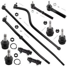 BOXI (Set of 11) Front Inner & Outer Tie Rod Ends Track Bar Upper & Lower Ball Joints Fit for Dodge