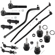 BOXI (Set of 13) Front Inner Outer Tie Rod Ends Track Bar Sway Bar Link Upper Lower Ball Joints