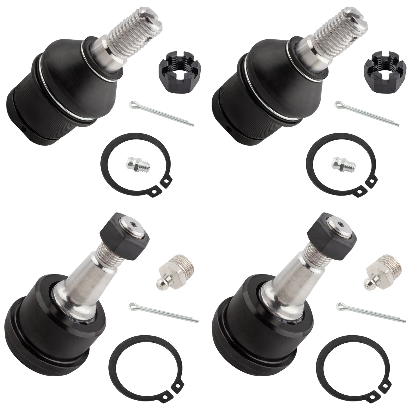 BOXI 4pcs Front Lower Ball Joints Fit for Dodge Ram 2500 3500 2003 2004 2005 2006 2007 2008 2009