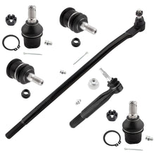 BOXI (Set of 6) Front Right Inner and Outer Tie Rod (2nd Design) Upper and Lower Ball Joints