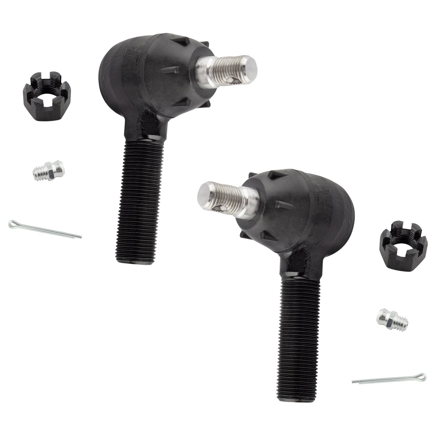 BOXI ES2847 ES2848 Front Outer Tie Rods for 1986-1993 Dodge Ramcharger W150 W250, 1986-1989 W100